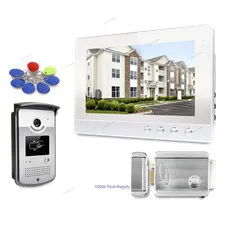 10.1inch Video Door Entry Security Intercom with Intra-monitor Audio Intercom