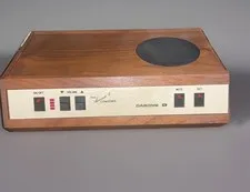 Vintage Darome Associate II Intercom Speakerphone Wood Desk Phone Retro MCM Prop
