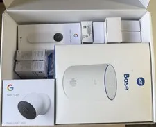 ADT Google Nest Smart Home Security Bundle Base Door Sensors Camera AS-IS