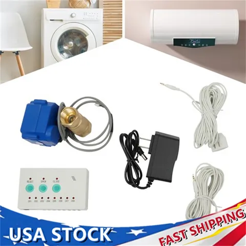 Automatic Water Leak Detector with Sensors and Shut-off Valve