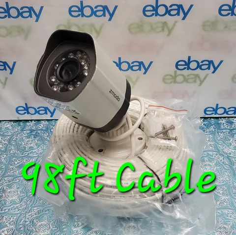 ✅️⭐️ Zmodo ZP-IBH15-S Camera 3rd Gen Female Micro USB Wired SHO sPoE 98ft Cable 
