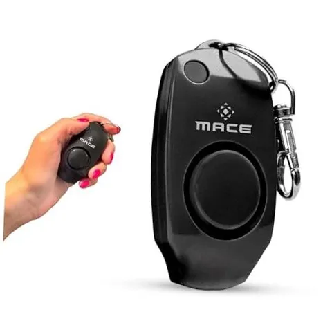 Personal Safety Alarm - Loud 130db Siren, Built in Black (Alarm Only)