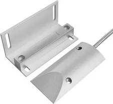 Magnetic Garage Door Alarm Contact Switch Sensor w/ L Bracket Overhead Door