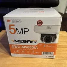 NEW 5MP Digital Watchdog DWC-MV85DiA Dome IP Camera White FAST FREE SHIPPING!