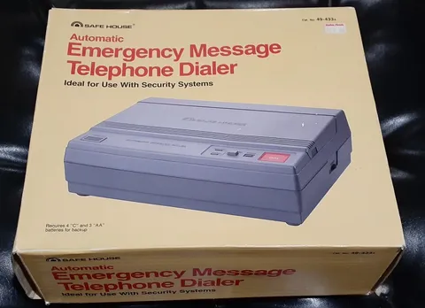 Safe House Automatic Emergency Message Telephone Dialer- New