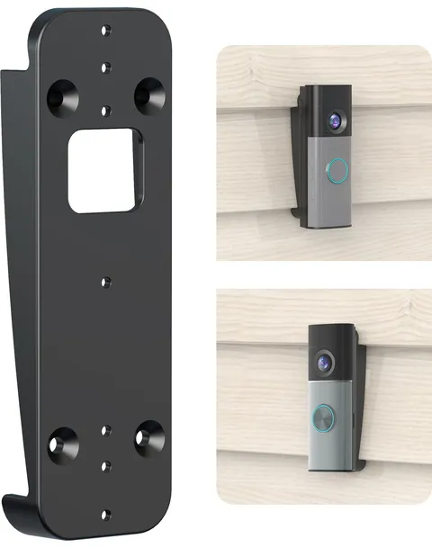 Doorbell Vinyl Siding Mount for 2026 Ring Battery & Wired Doorbell/Plus/Pro