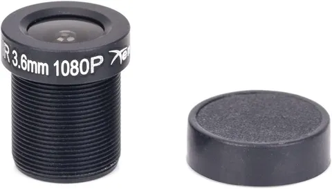 1/2.7" CCTV 3.6mm 1080P Lens Black for CCD Security Box Camera