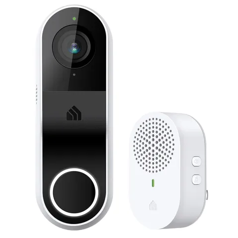 Kasa Smart Video Doorbell Camera Hardwired w/ Chime, 3MP 2K Resolution, 2-Way Au