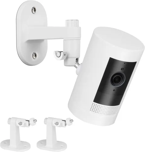 2Pack Adjustable Security Wall Mount Bracket for Ring Stick Up Cam & Ring