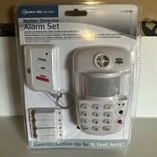 Bunker Hill Security Motion Detector Alarm Set Model 42768 Sealed New