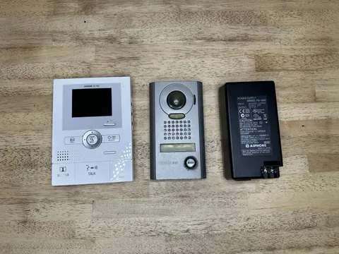 Aiphone JK-1MD Audio Video Master  + JK-DV Door Intercom + PS-1820 Power Supply