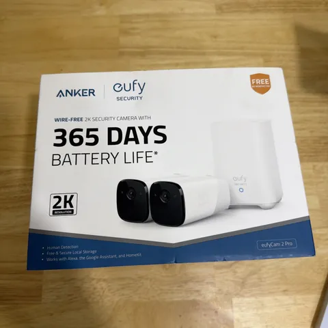 ANKER eufyCam 2 Pro 365 Battery Home Security Camera System - BRAND NEW OPEN BOX