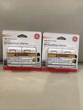 2Pk Of 2(4) GE Indoor Security Audible Window/Door Alarms Sensor NEW 45115