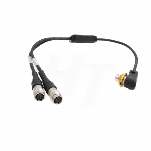 Zoom Focus Y Cable for Canon Servo Lens CN-18-80 70-200mm to FPD-400D ZSD-300...