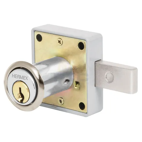 Hermex CM-25C Furniture lock, model 25, chrome