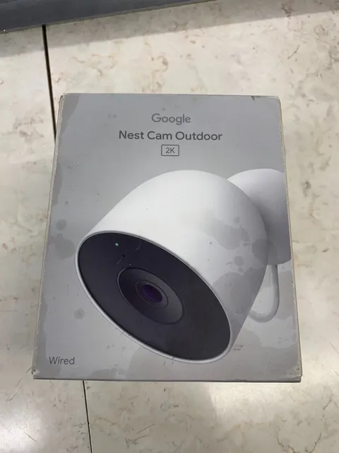 Google Nest Cam Outdoor 2nd Gen - Wired Security Camera with 2K Video Brand New