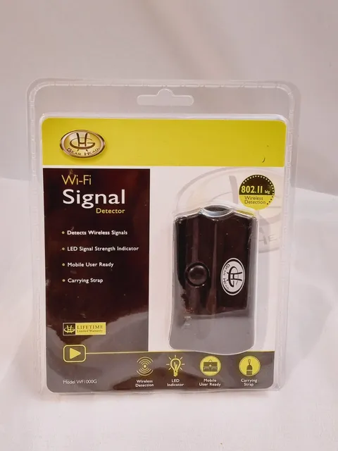 Wi-Fi Signal Detector Head Gear 802.11 NEW Sealed