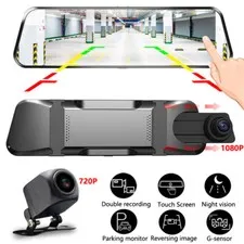 1080P Touch Screen Car DVR Recorder Dash Cam Dual Camera G-Sensor Night Vision