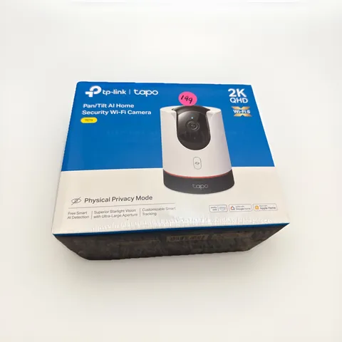 TP-Link Tapo TC73 2K QHD Pan/Tilt AI Home Security Wi-Fi Camera