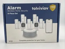8pcs WiFi Wireless Home Security DIY Burglar House Alarm System Phone APP Alert