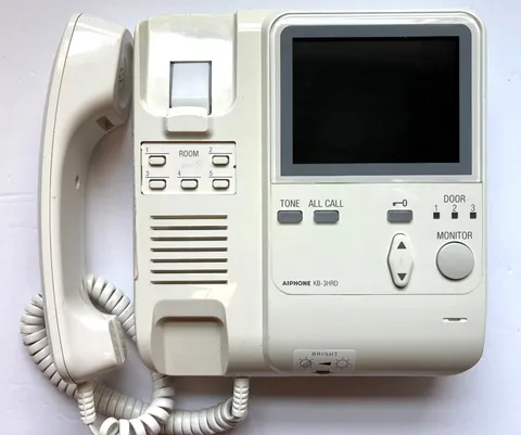 Aiphone KB-3HRD Audio/Video Sub-Master Station with Handset