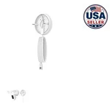 Plug-In Mount for Floodlight Cam White 20ft Cable Standard Outlet Power Adapter
