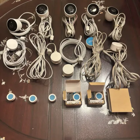 Lot of x5 Google Nest Cam Outdoor Security Camera 1st Gen WiFi NC2100ES