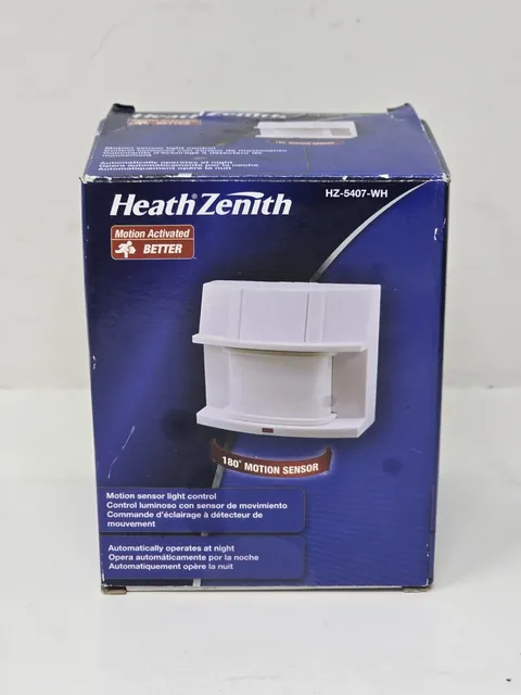 Heathco Heath Zenith HZ-5407-WH Replacement Motion Sensor, White - New Open Box