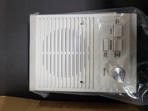 NuTone ISB-53WH Indoor Intercom Speaker Station w/ Volume – Door/Intercom/PTT