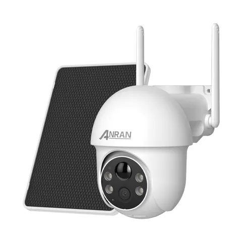 ANRAN Outdoor Solar Security Camera 3MP 360° View WiFi Wireless Battery Home