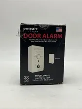 New Poolguard DAPT-2 Door Alarm 85 dB Battery, Auto Reset, Low Battery Indicator