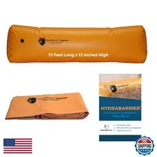 Watershed Innovations Best Sandbag Alternative - HydraBarrier Supreme 12 Foot