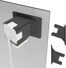 2 Pack Angled Window Mount for Wyze Cam V4 Cam V3, 20 Degrees Tilt ( Up/Down/Lef