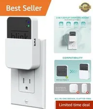 Elegant Outlet Wall Mount for Blink Sync Module 2 - Space-Saving Design