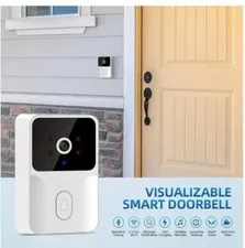 Video Doorbell Camera Smart Wireless W/ Speaker Hd Wifi  Security Smart Home