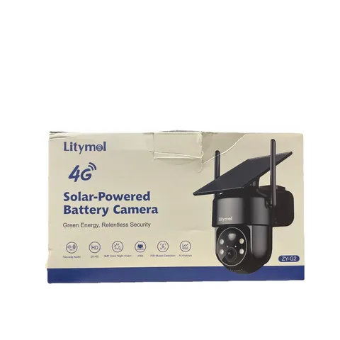 SOLAR-POWERED BATTERY SECURITY CAMERA