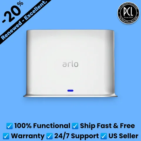✅ Arlo VMB4500 Smart Home Hubs & Gateways VMB4500-100NAS White 【SmartHub】 ✅