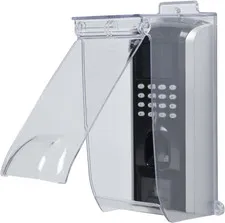 Clear Gate Outdoor Keypad Cover,Flip Access Control Rain Cover，Doorbell Rain Cov