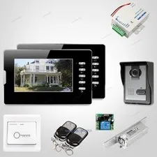 7" Hands-free Video Security Door Phone with IR Night Vision for Home Security
