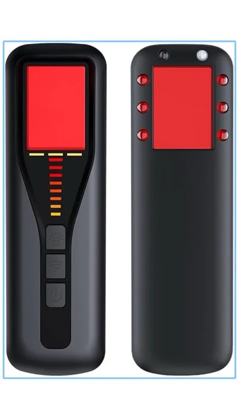 X19 Wireless Signal Detector for Hidden Cameras & GPS, Infrared, Black