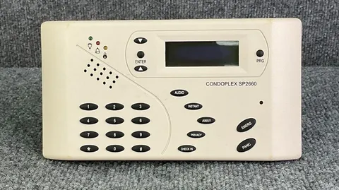 Condoplex SP2660 Security Panel Alarm Clock 27071 Home RealTime Used