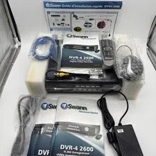 Swann 4-Channel 500GB DVR DVR4-2600H Security Hard drive NOB