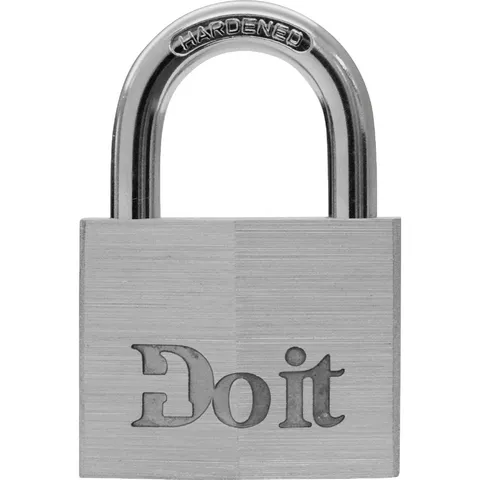 Do it 1-1/2 In. Keyed Aluminum Padlock 1840DDIB SIM Supply, Inc. 1840DDIB