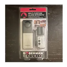 Doberman Security Multi-Purpose Alarm w/ Remote Control, Gray (Alarm + Remote)