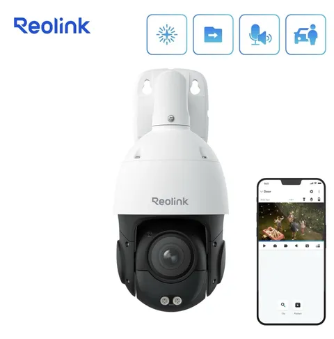 Reolink RLC-823S1 4K 8MP 360° Auto-Tracking PoE Security Camera 24/7 Recording
