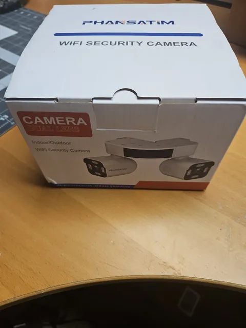 phansatim wifi security camera indoor/outdoor Dual lens,Pan 180 Tilt 90 ICam365
