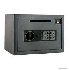 Electronic Drop Safe Deposit Box 0.54 Cu Ft Digital Keypad Cash Slot Money