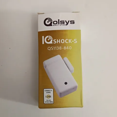 Qolsys IQ Shock-S QS1138-840 Wireless Door/Window Shock Sensor S-Line White