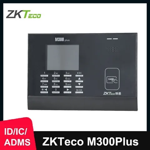 ZKteco M300Plus ID/IC RFID Time Attendance System Punch Card System Time Clock