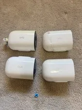 Lot of 4 Arlo Go 2 LTE WiFi Security Cameras VML2030 + 4 Batteries Tested